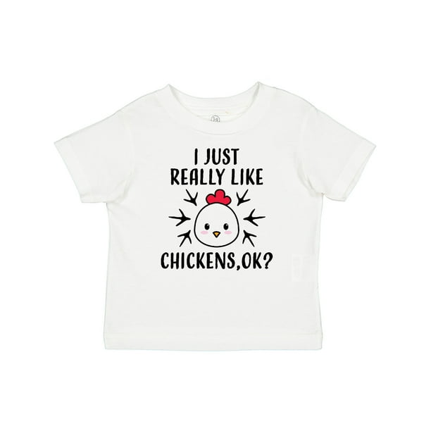 Inktastic I Just Really Like Chickens Ok Baby T-Shirt Inktastic I Just Really Like Chickens Ok Baby T-Shirt